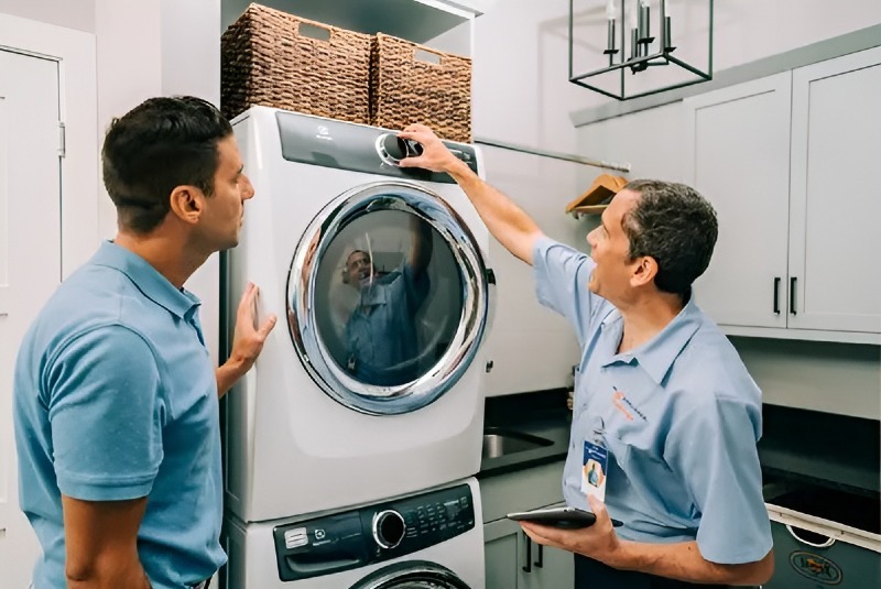 Stackable Washer and Dryer Repair in Potrero